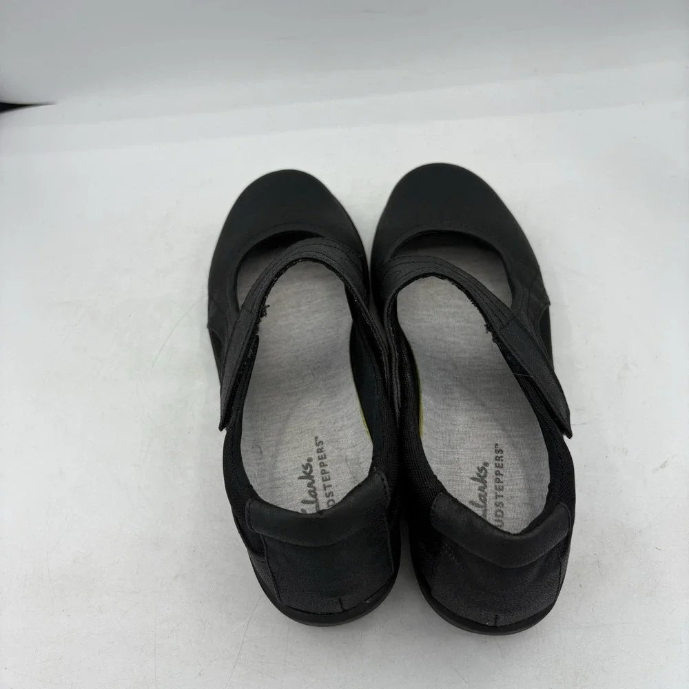 Clarks Cloudsteppers Shoes Womens Size 8.5 M Sillian Bella Mary Jane Black